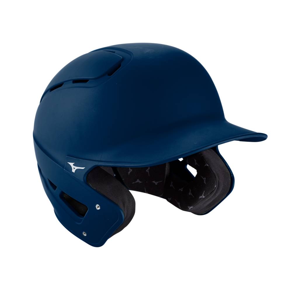 Mizuno B6 Fitted Baseball Batting Férfi Sisak Sötétkék JHA561832